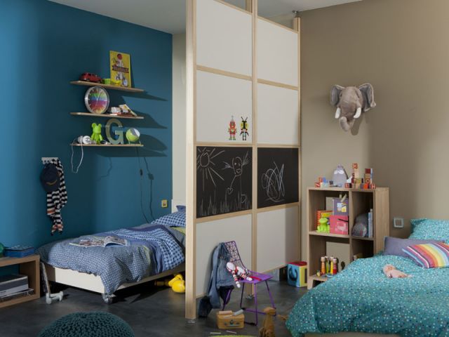 cloison chambre d'enfant