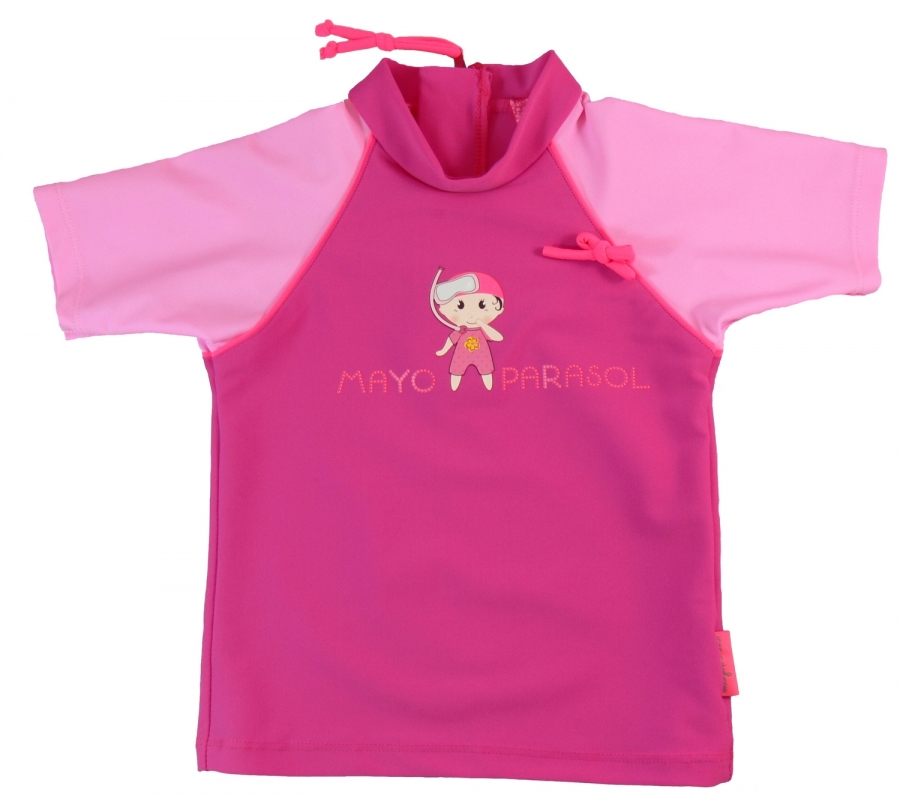 T-shirt anti UV enfant Mayoparasol. Collection Rosie Mangue.  22.90€