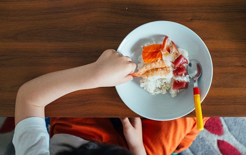 poisson repas enfant