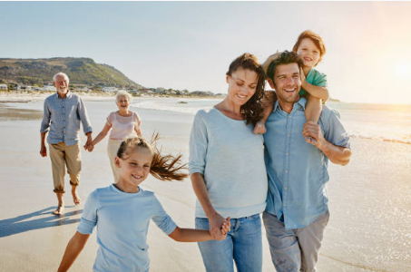 famille sur 3 générations